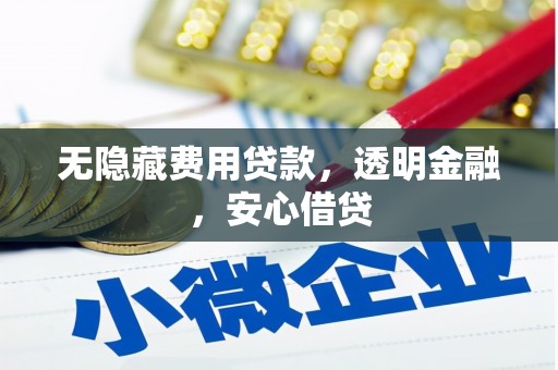 德格无隐藏费用贷款，透明金融，安心借贷