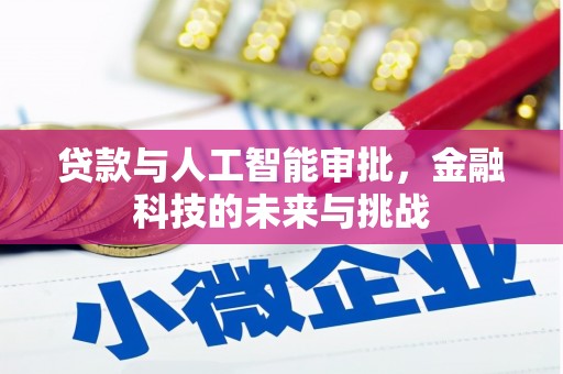 德格贷款与人工智能审批，金融科技的未来与挑战
