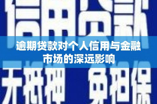 德格逾期贷款对个人信用与金融市场的深远影响