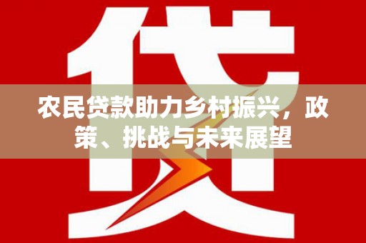 德格农民贷款助力乡村振兴，政策、挑战与未来展望