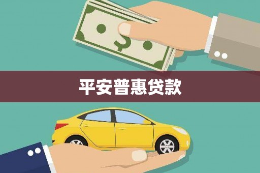 德格平安普惠贷款