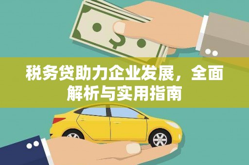 德格税务贷助力企业发展，全面解析与实用指南