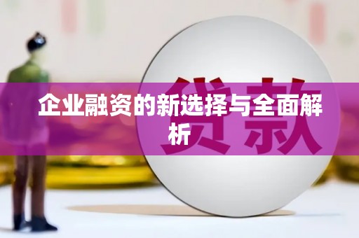 德格企业融资的新选择与全面解析